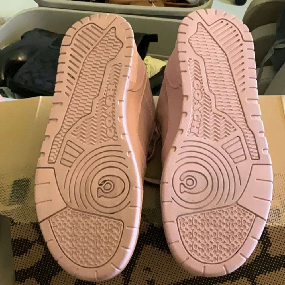 Coach pink leather